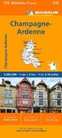 Champagne-Ardenne  - Libro Michelin Éditions 2023, Carte regionali | Libraccio.it