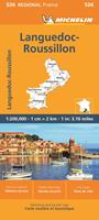 Languedoc-Roussillon 1:200.000  - Libro Michelin Éditions 2023, Carte regionali | Libraccio.it