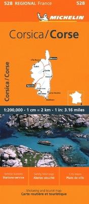 Corsica  - Libro Michelin Éditions 2023, Carte regionali | Libraccio.it