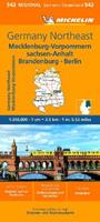Germania Nord Est  - Libro Michelin Éditions 2023, Carte regionali | Libraccio.it