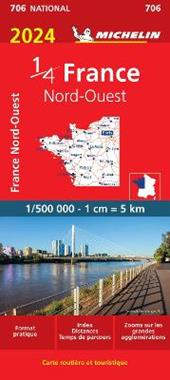 France Nord-Ouest 1:500.000