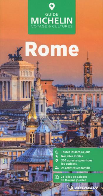 Rome  - Libro Michelin Italiana 2024, La guida verde | Libraccio.it