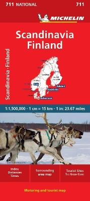 Scandinavia. Finlandia 1:1.500.000  - Libro Michelin Italiana 2024, Carte nazionali | Libraccio.it
