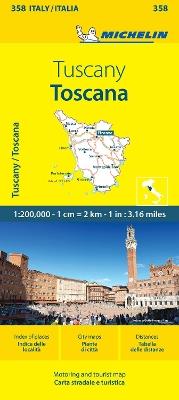 Toscana 1:200.000  - Libro Michelin Éditions 2024, Carte locali | Libraccio.it