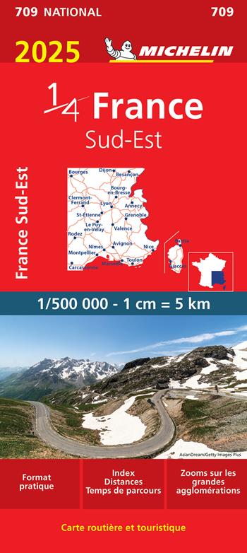 France Sud-Est 1:500.000  - Libro Michelin Éditions 2024, Carte nazionali | Libraccio.it