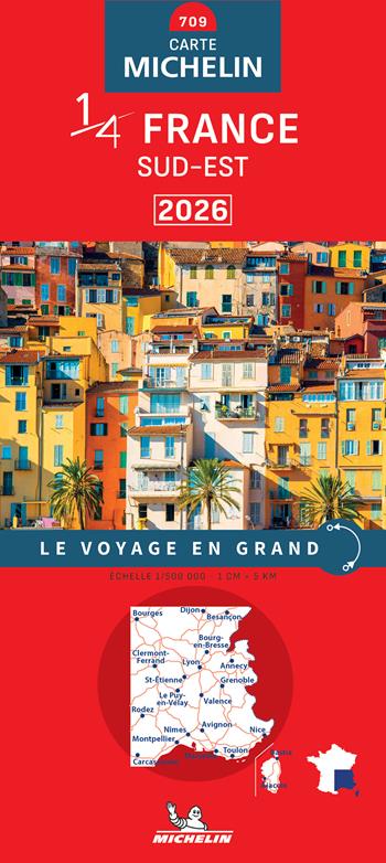 France Sud-Est 1:500.000  - Libro Michelin Éditions 2025, Carte nazionali | Libraccio.it
