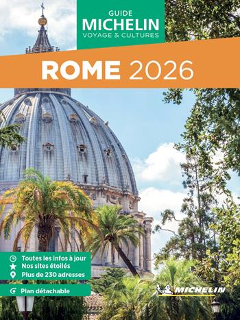 Rome. Con Carta geografica ripiegata  - Libro Michelin Éditions 2026, Guide voyage & cultures | Libraccio.it