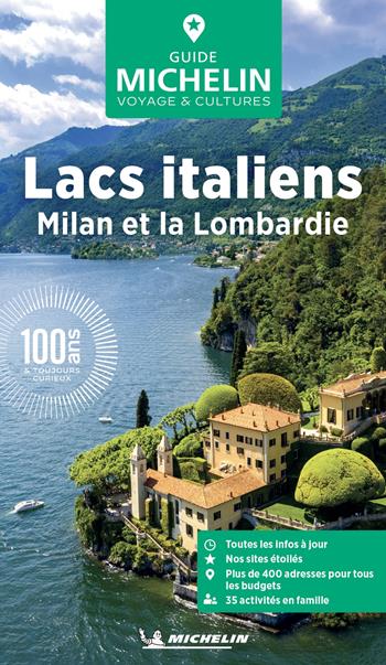 Lacs italiens, Milan et Lombardie. Con Carta geografica ripiegata  - Libro Michelin Éditions 2026, Guide voyage & cultures | Libraccio.it