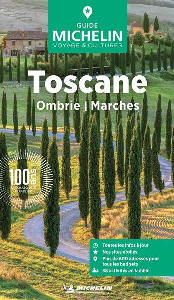 Toscane Ombrie Marches. Con Carta geografica ripiegata  - Libro Michelin Éditions 2026, Guide voyage & cultures | Libraccio.it
