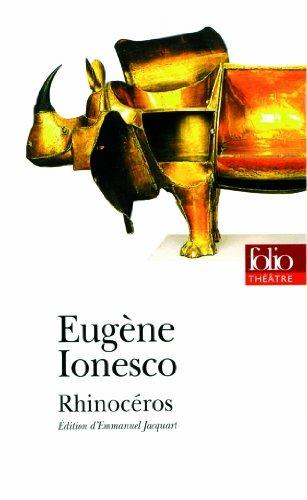 Rhinoceros. Per le Scuole superiori - Ionesco - Libro Gallimard Editions 1999 | Libraccio.it