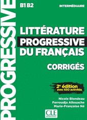 Littérature progressive du français. Niveau intermédiaire. Corrigés.