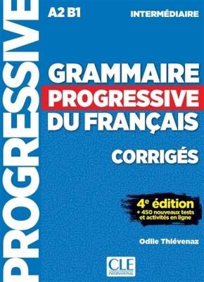 Grammaire progressive du français. Niveau Intermédiaire. Corriges  - Libro CLE International 2017 | Libraccio.it