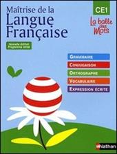 Maîtrise de la langue française CE1. La balle de mots.