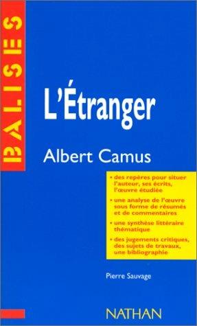 L' étranger - Albert Camus - Libro Nathan | Libraccio.it