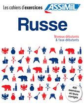 Russe. Coffret cahiers d'exercices. Débutants et faux-débutants