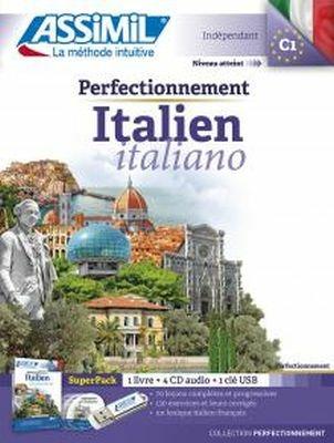 Perfectionnement italien. Con USB formato MP3. Con 4 CD-Audio - F. Benedetti - Libro Assimil Italia 2017, Perfezionamenti | Libraccio.it