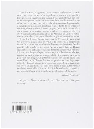 L' amant - Marguerite Duras - Libro Nathan 2005 | Libraccio.it