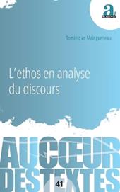 L'ethos en analyse du discours