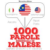 Libraccio 1000 parole essenziali in malese (audiolibro)