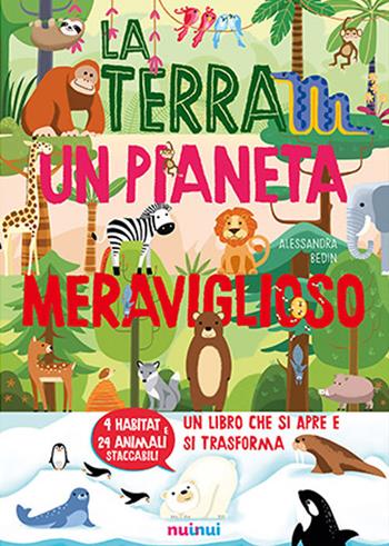 La terra un pianeta meraviglioso. Gioca e crea - Alessandra Bedin - Libro Nuinui 2020 | Libraccio.it