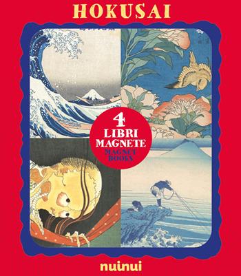 Katsushika Hokusai. Libri magnete. Ediz. italiana e inglese  - Libro Nuinui 2026, Viaggi intorno al mondo | Libraccio.it
