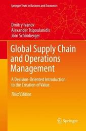 Global Supply Chain and Operations Management
