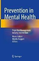 Prevention in Mental Health  - Libro Springer Nature Switzerland AG | Libraccio.it