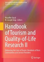 Handbook of Tourism and Quality-of-Life Research II