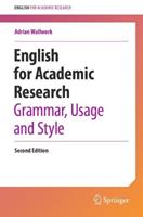 English for Academic Research: Grammar, Usage and Style - Adrian Wallwork - Libro Springer International Publishing AG, English for Academic Research | Libraccio.it