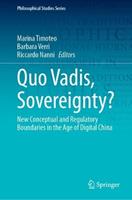 Quo Vadis, Sovereignty?  - Libro Springer International Publishing AG, Philosophical Studies Series | Libraccio.it