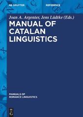 Manual of Catalan Linguistics