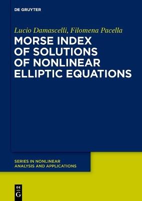 Morse Index of Solutions of Nonlinear Elliptic Equations - Lucio Damascelli, Filomena Pacella - Libro De Gruyter, De Gruyter Series in Nonlinear Analysis & Applications | Libraccio.it