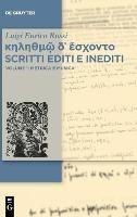 ?????µ? d? ?s???t? Scritti editi e inediti