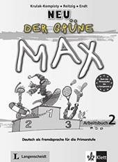 Der Grune Max Neu. Arbeitsbuch 2. Con CD Audio