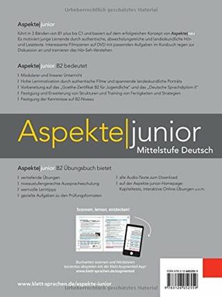 Aspekte junior B2. Übungsbuch. Con File audio per il download - HELEN SCHMITZ ET A - Libro Klett 2018 | Libraccio.it