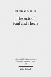The Acts of Paul and Thecla