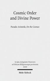 Cosmic Order and Divine Power
