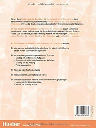 Fit fürs Goethe-Zertifikat B2. Deutschprüfung für Jugendliche. Übungsbuch. Con File audio per il download - Frauke Van der Werff, Heide Stiebeler - Libro Hueber 2019 | Libraccio.it