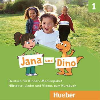 Jana und Dino. Deutsch für Kinder. Medienpaket. Con CD-ROM. Vol. 1 - Manuela Georgiakaki, Michael Priesteroth - Libro Hueber 2020 | Libraccio.it