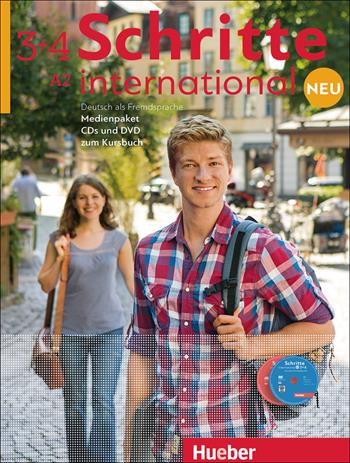 Schritte International. Deutsch als Fremdsprache. Per le Scuole superiori. Con 6 CD Audio. Con DVD: Kursbuch. Vol. 3-4 - Daniela Niebisch, Sylvette Penning, Monika Bovermann - Libro Hueber 2018 | Libraccio.it