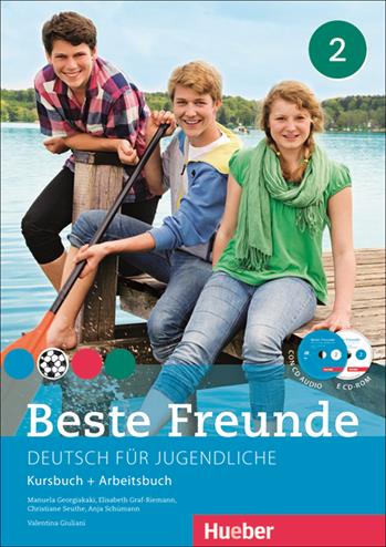 Beste freunde. Kursbuch und Arbeitsbuch. Ediz. italiana. Per la Scuola media. Con CD-ROM. Con CD-Audio. Vol. 2 - Manuela Georgiakaki, Christiane Seuthe, Monika Bovermann - Libro Hueber 2018 | Libraccio.it