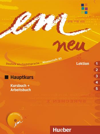 Em neu. Deutsch als Fremdsprache. Hauptkurs. Kursbuch und Arbeitsbuch. Lektion 1-5. Con CD-Audio - Michaela Perlmann-Balme, Susanne Schwalb - Libro Hueber 2018 | Libraccio.it