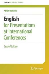 English for Presentations at International Conferences