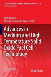 Advances in Medium and High Temperature Solid Oxide Fuel Cell Technology