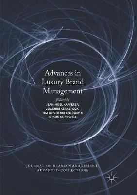 Advances in Luxury Brand Management  - Libro Springer International Publishing AG, Journal of Brand Management: Advanced Collections | Libraccio.it