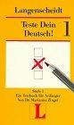 TESTE DEIN DEUTSCH 1 - ZINGEL - Libro | Libraccio.it