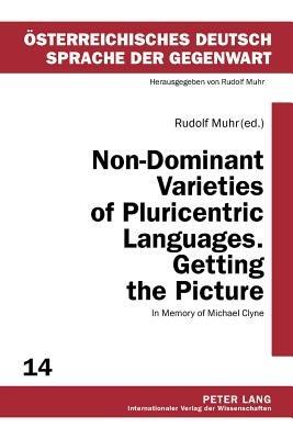 Non-Dominant Varieties of Pluricentric Languages. Getting the Picture  - Libro Peter Lang AG, Oesterreichisches Deutsch – Sprache der Gegenwart | Libraccio.it
