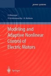 Modeling and Adaptive Nonlinear Control of Electric Motors