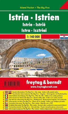 Istria 1:140.000  - Libro Freytag & Berndt 2009, Auto karte | Libraccio.it