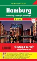 Hamburg 1:10.000  - Libro Freytag & Berndt 2014 | Libraccio.it